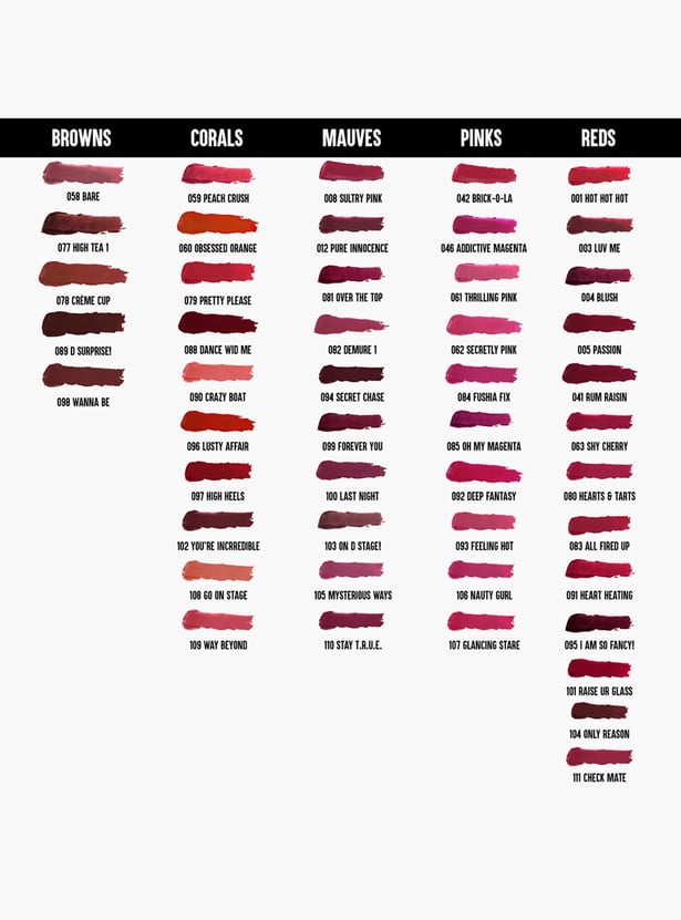 COLORBAR Velvet Matte Lipstick - High Tea 1