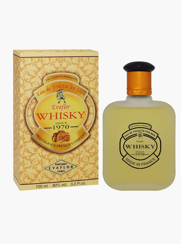 EVAFLOR Men Whisky Eau De Toilette - 100 ml
