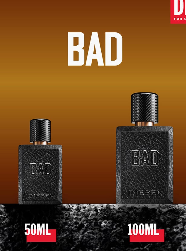 DIESEL Bad Men Natural Spray Eau De Toilette - 100ml
