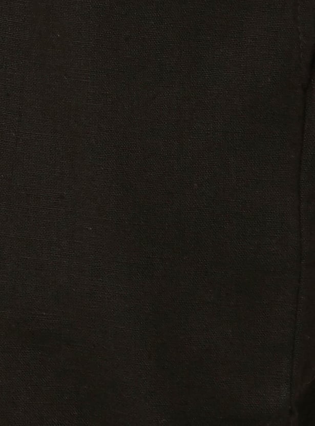 MELANGE Women Solid Straight Pants