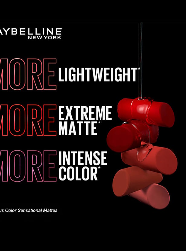 MAYBELLINE NEW YORK Color Sensational Ultimatte Lipstick - More Ruby - 1.7g