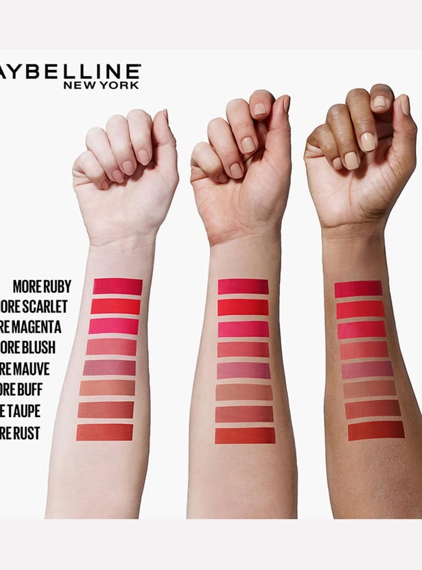 MAYBELLINE NEW YORK Color Sensational Ultimatte Lipstick - More Ruby - 1.7g
