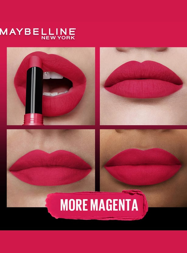MAYBELLINE NEW YORK Color Sensational Ultimatte Lipstick - 399 More Magenta - 1.7 g