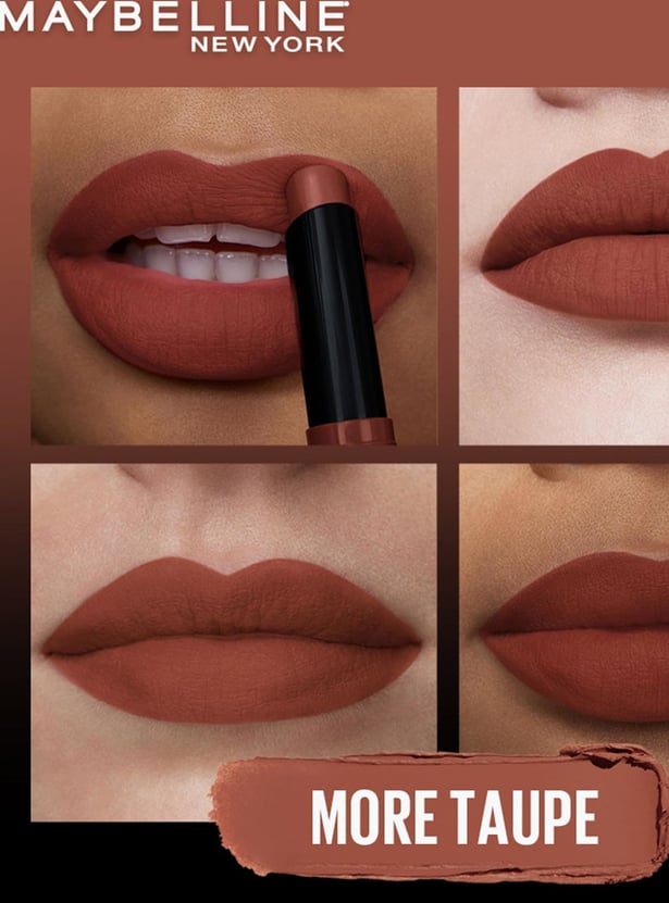 MAYBELLINE NEW YORK Color Sensational Ultimatte Lipstick - More Taupe - 1.7g