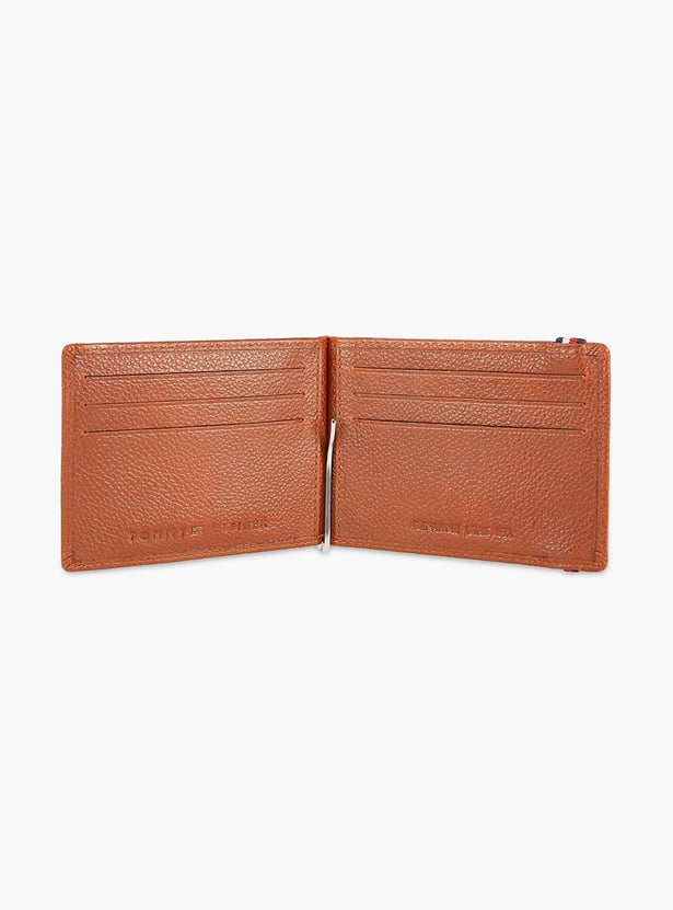 TOMMY HILFIGER Men Striped Bi-Fold Leather Wallet