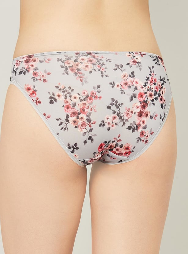 ENAMOR Printed Elasticated Bikini Panties