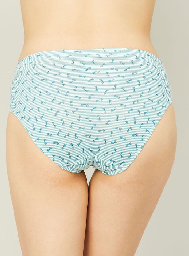 ENAMOR Women Printed Panties - Pack Of 3