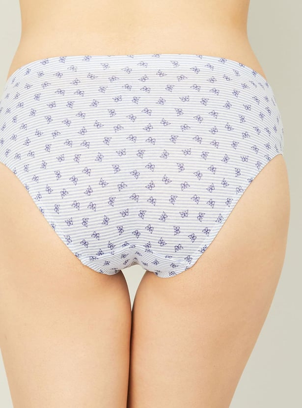 ENAMOR Women Printed Panties - Pack Of 3