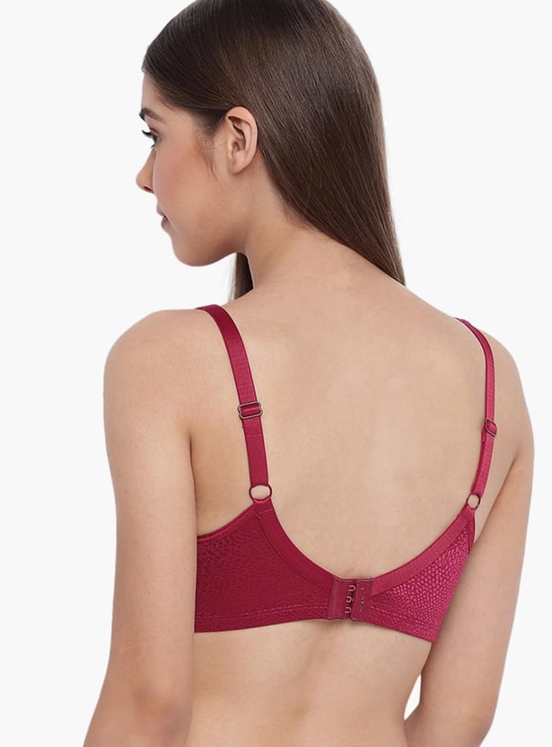 ENAMOR Printed Minimizer Bra