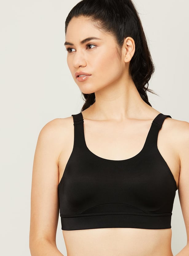 ENAMOR Women Solid Padded Non-Wired Minimizer Bra