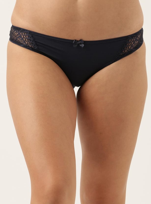 ENAMOR Lace Low-Waist Bikini Panties