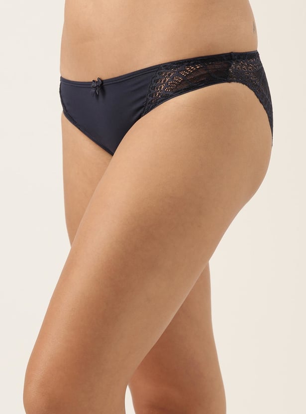 ENAMOR Lace Low-Waist Bikini Panties