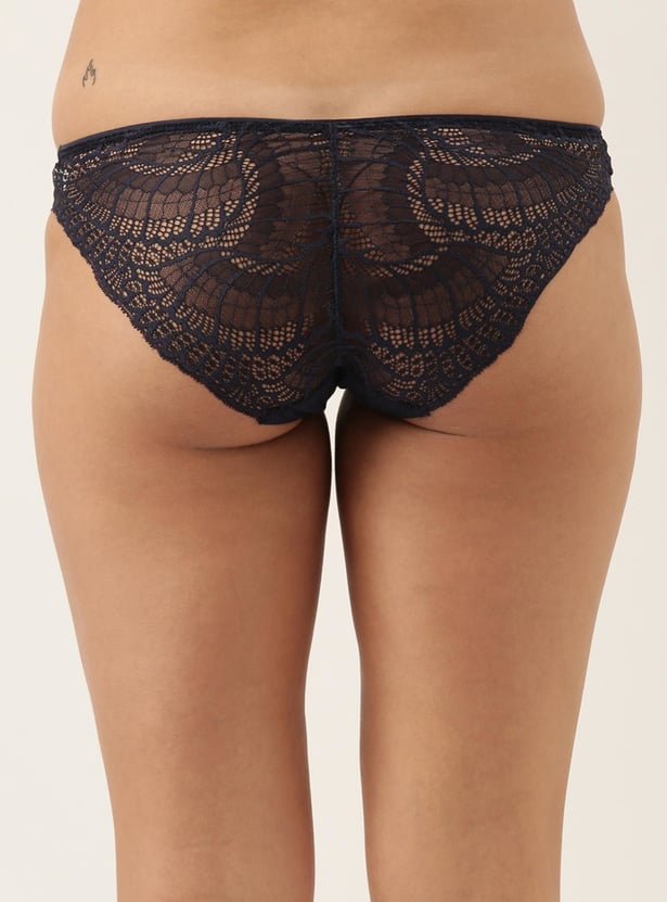 ENAMOR Lace Low-Waist Bikini Panties
