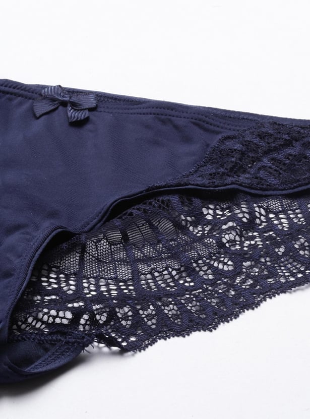 ENAMOR Lace Low-Waist Bikini Panties