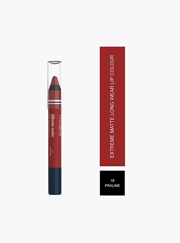 CHAMBOR Extreme Matte Long Wear Lip Colour Make up Les Meringues Collection - Praline