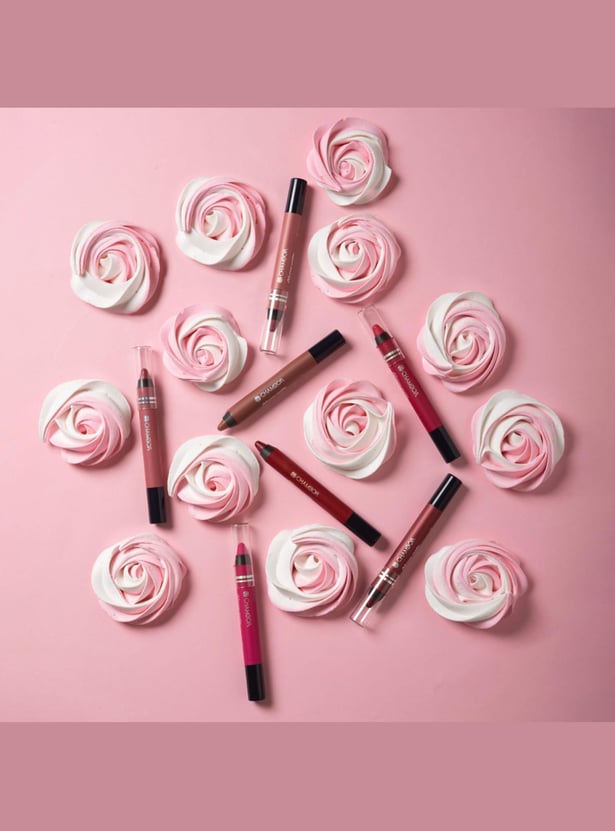 CHAMBOR Extreme Matte Long Wear Lip Colour Make up Les Meringues Collection - Praline