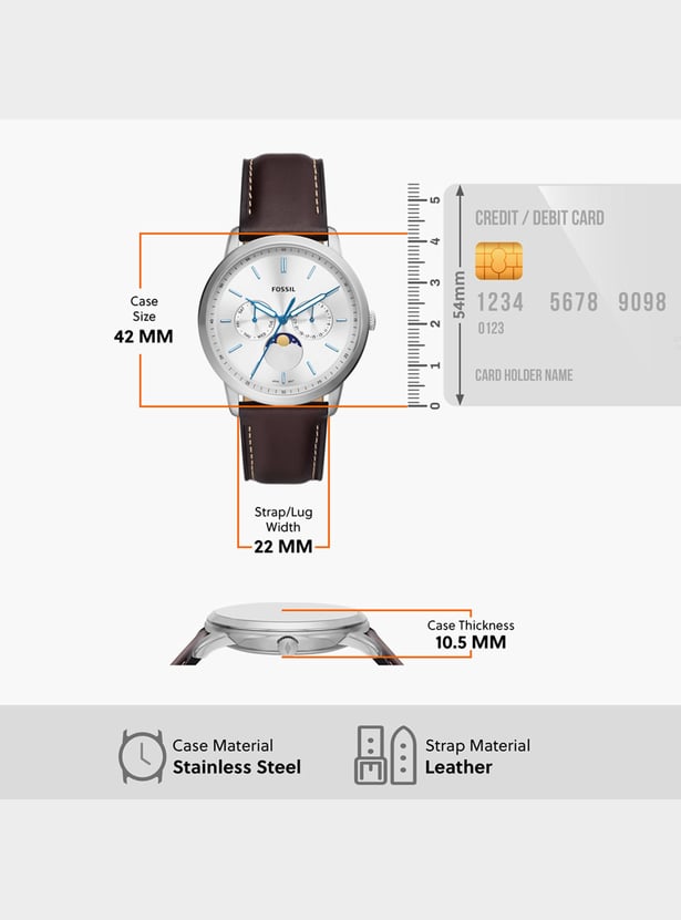 FOSSIL Men Neutra Minimalist Chronograph Watch - FS5905I