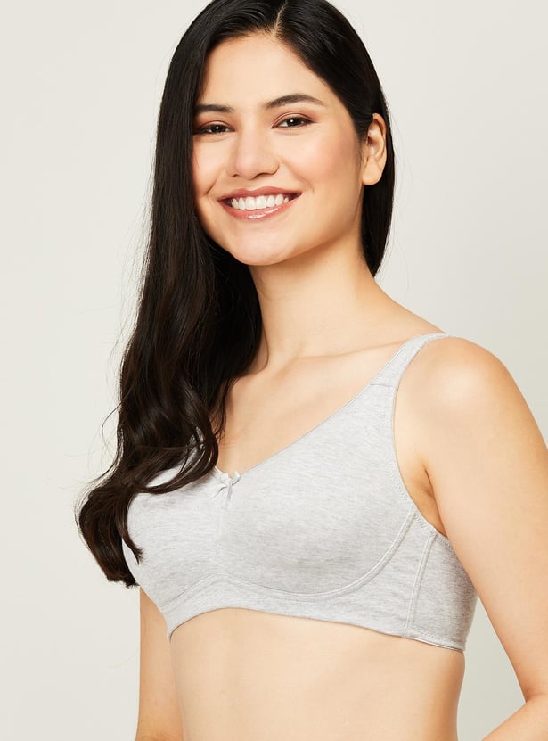 JOCKEY Solid Balconette Non-Padded Non-Wired Bra