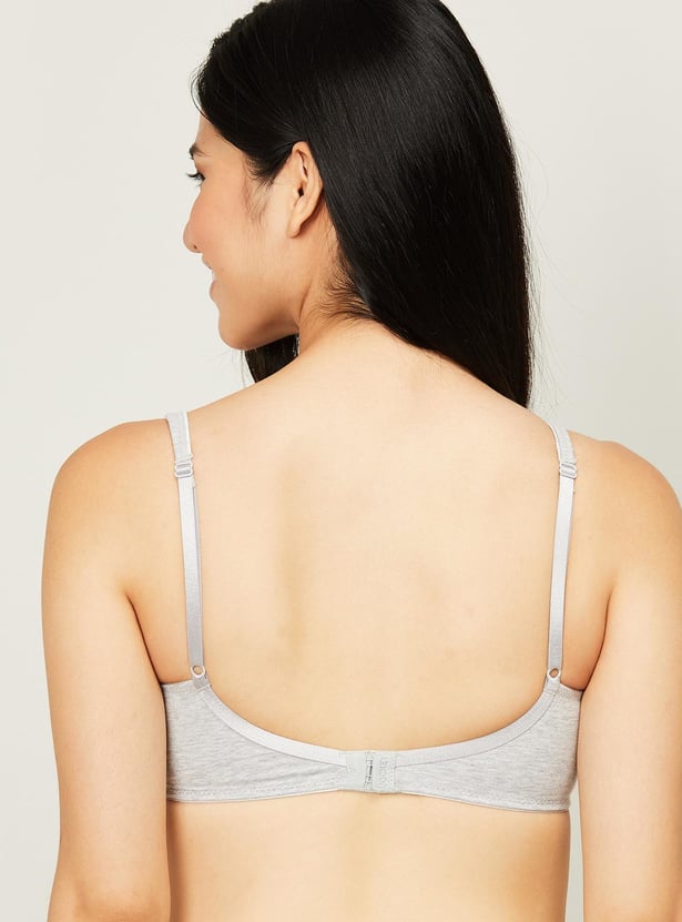 JOCKEY Solid Balconette Non-Padded Non-Wired Bra