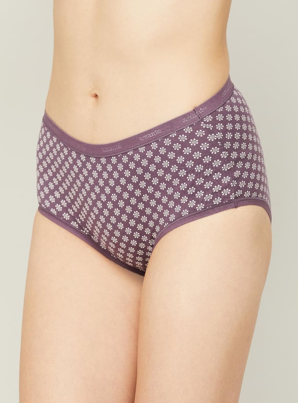 AMANTE Women Printed Hipster Panties