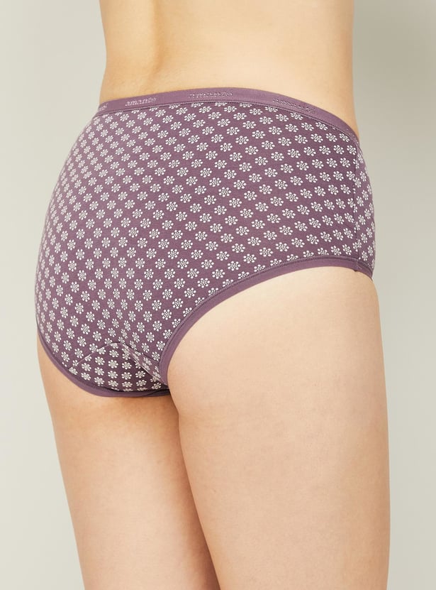 AMANTE Women Printed Hipster Panties
