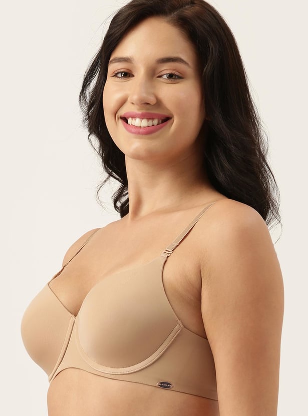 ENAMOR Padded Wired Plunge Bra