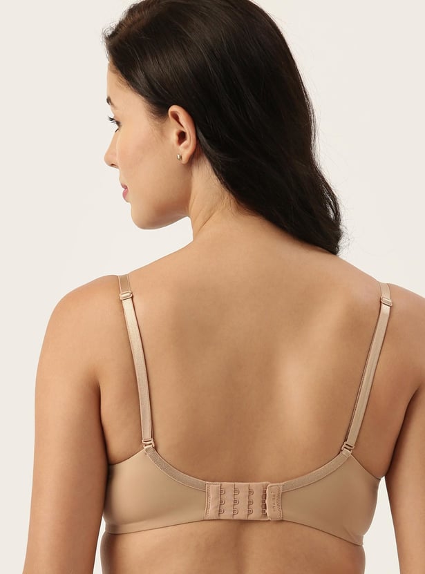 ENAMOR Padded Wired Plunge Bra