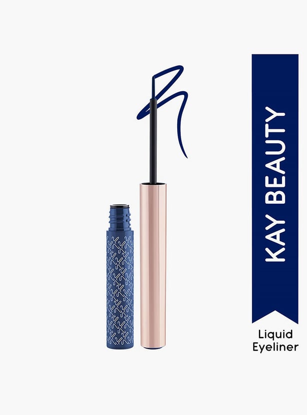 KAY BEAUTY Exotic Indigo Quick Dry Liquid Eyeliner - Exotic Indigo - 5ml