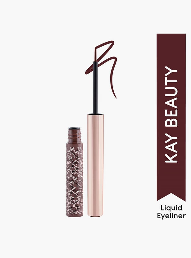 KAY BEAUTY Quick Dry Liquid Eyeliner - Sizzling Mocha
