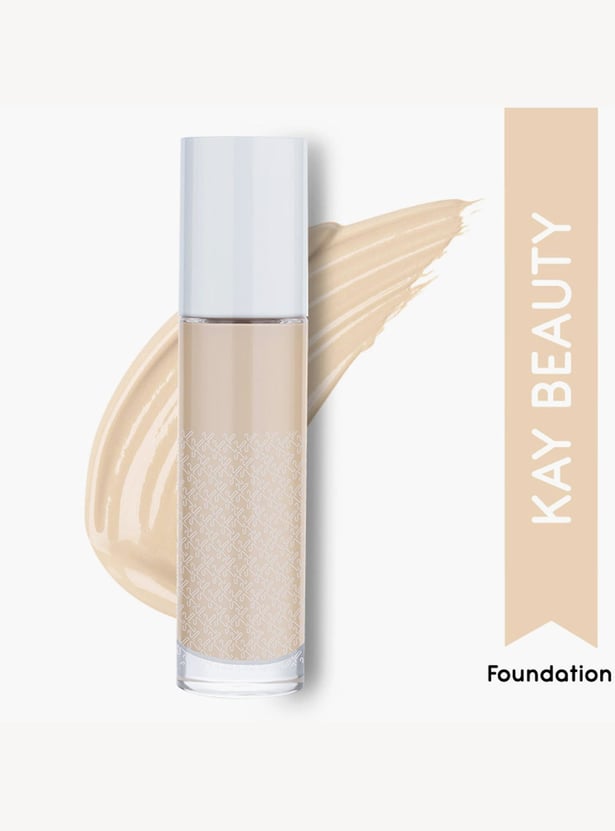 KAY BEAUTY Hydrating Foundation - 105Y Light - 30g