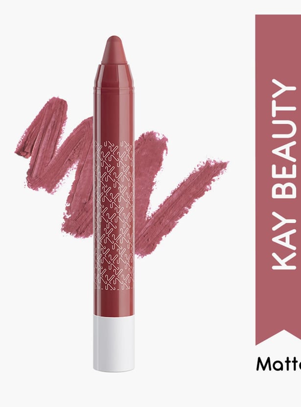 KAY BEAUTY Matteinee Matte Lip Crayon Lipstick - Scripted - 1.8g