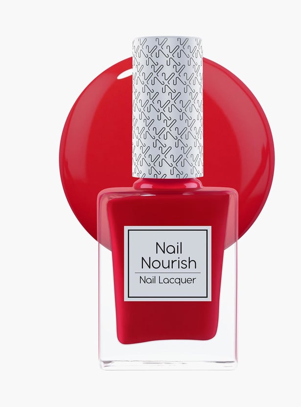 KAY BEAUTY Nail Nourish Enamel Polish - Code Red 34 - 9 ml