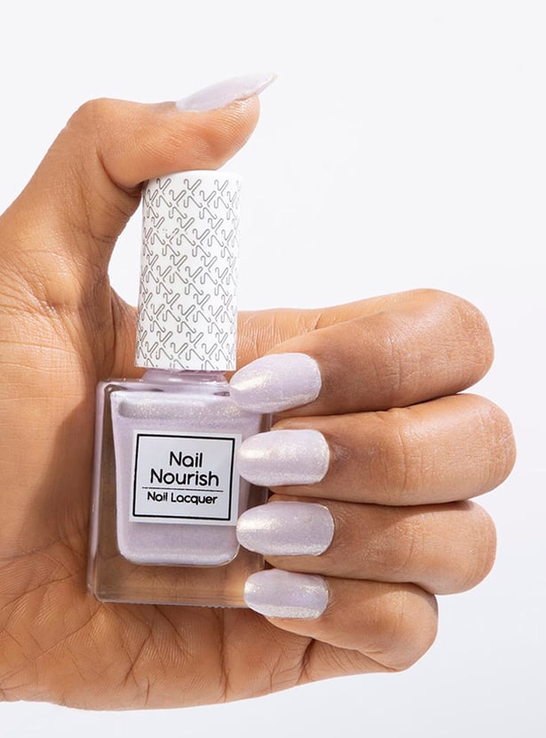 KAY BEAUTY Nail Nourish Glitter Pastel Nail Enamel Polish - Shooting Unicorn