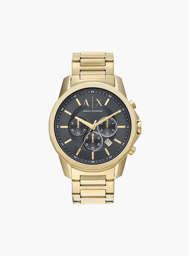 ARMANI EXCHANGE Men Solid Stainless Steel Strap Chronograph Watch - AX1721