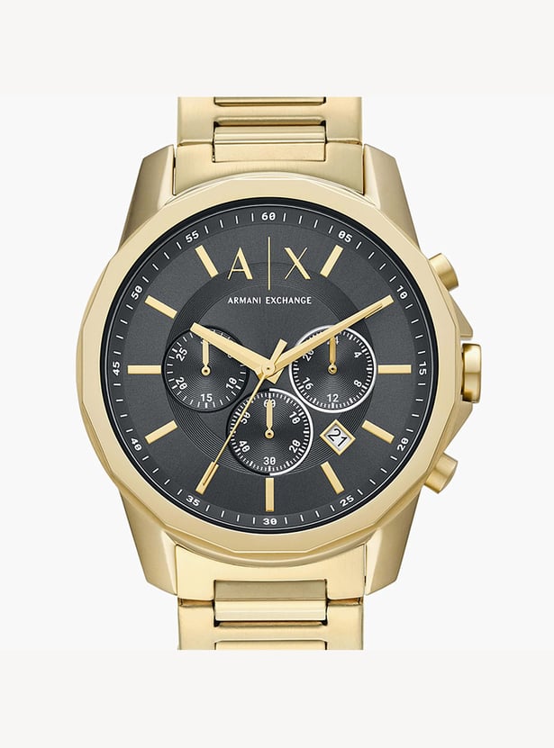 ARMANI EXCHANGE Men Solid Stainless Steel Strap Chronograph Watch - AX1721