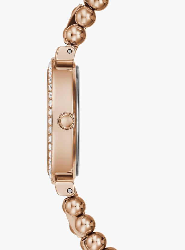 GUESS Women Embellished Analog Watch- GW0401L3