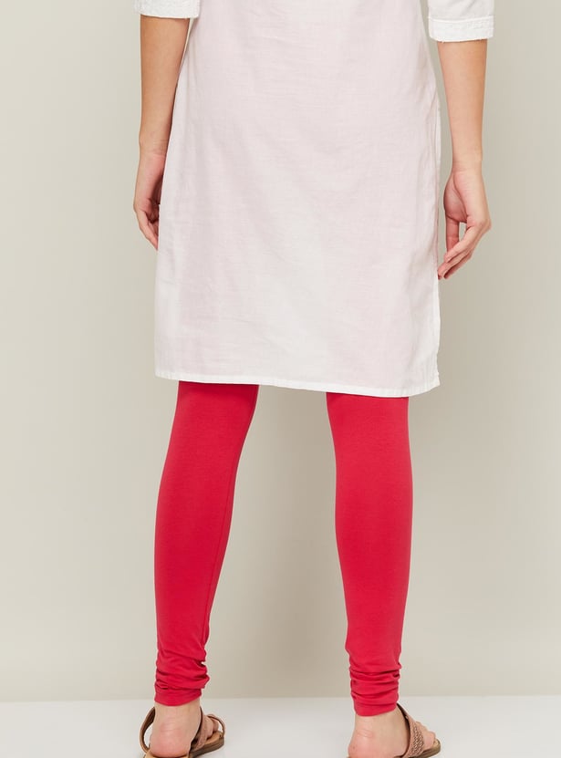BIBA Women Solid Leggings