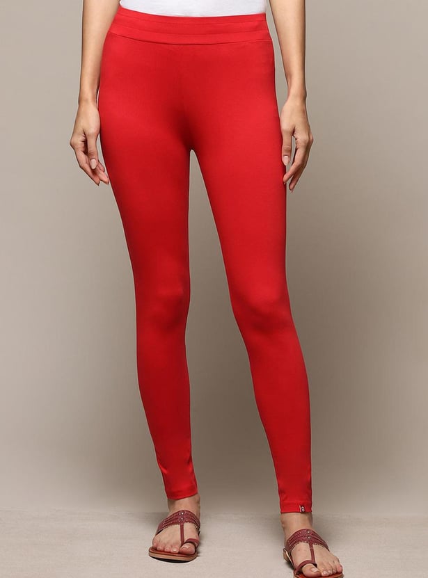BIBA Women Solid Leggings