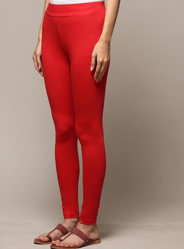 BIBA Women Solid Leggings
