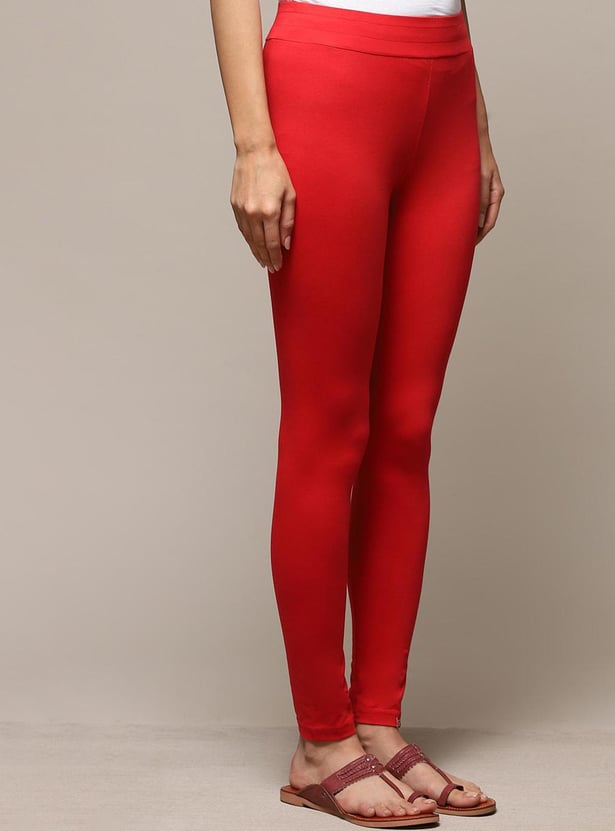 BIBA Women Solid Leggings