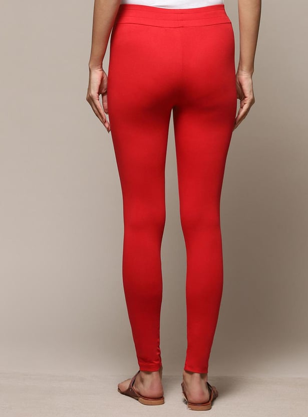 BIBA Women Solid Leggings