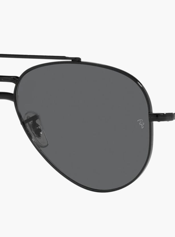 RAY-BAN Men Solid Aviator Sunglasses - 0RB3625-002-B158