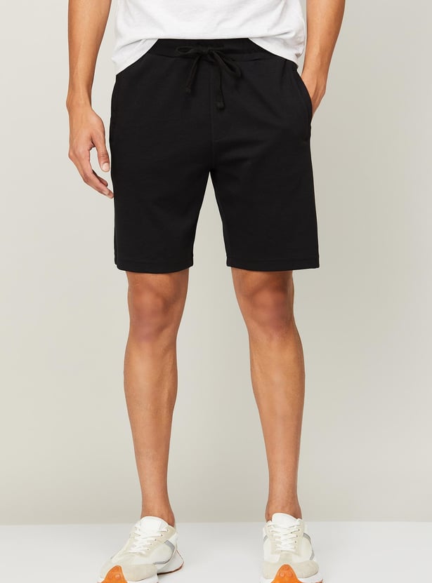FAME FOREVER Men Solid Shorts
