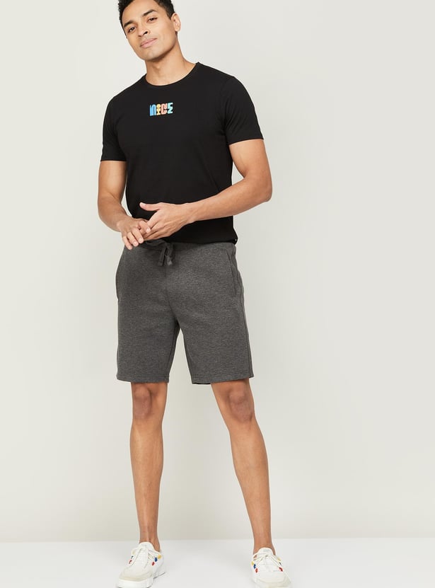 FAME FOREVER Men Solid Shorts