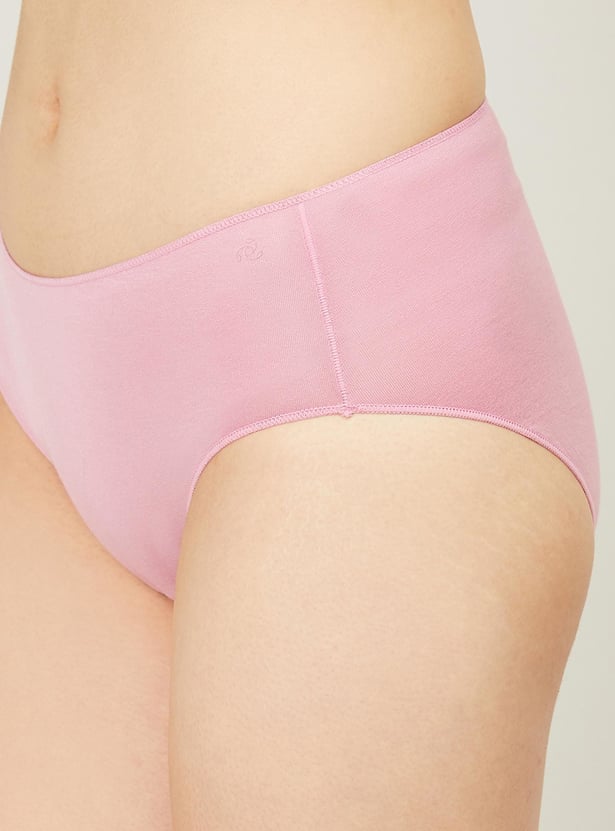 JOCKEY Solid Seamless Hipster Panties