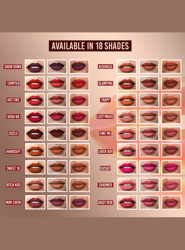 COLORBAR Powerkiss Vegan Matte Lipcolor - Bitch Kiss