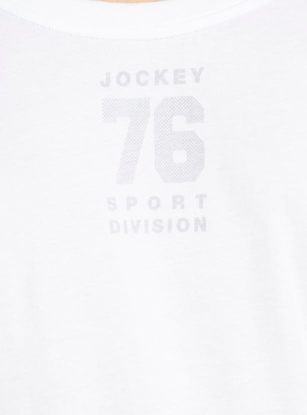 JOCKEY Men Printed Sleeveless Lounge T-shirt