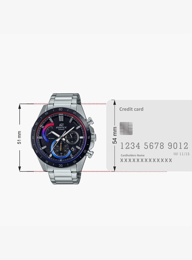 CASIO Edifice Men Water Resistant Chronograph Watch - EX540
