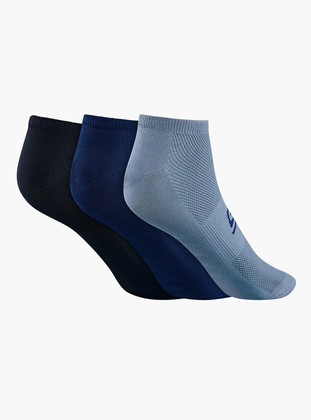 SKECHERS Men Printed Ankle-Length Socks - Pack of 3