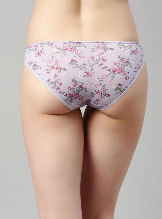 ENAMOR Floral Printed Bikini Panties